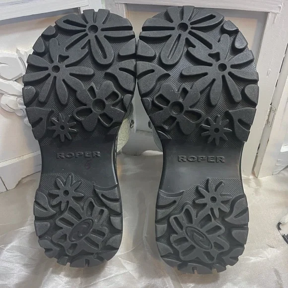 ROPER Aqua/light blue clog sandals - Picture 5 of 7